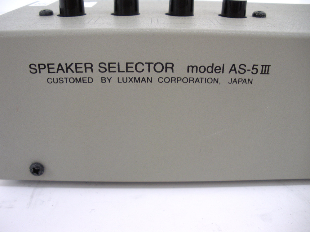LUXMAN AS-5III スピーカー セレクター