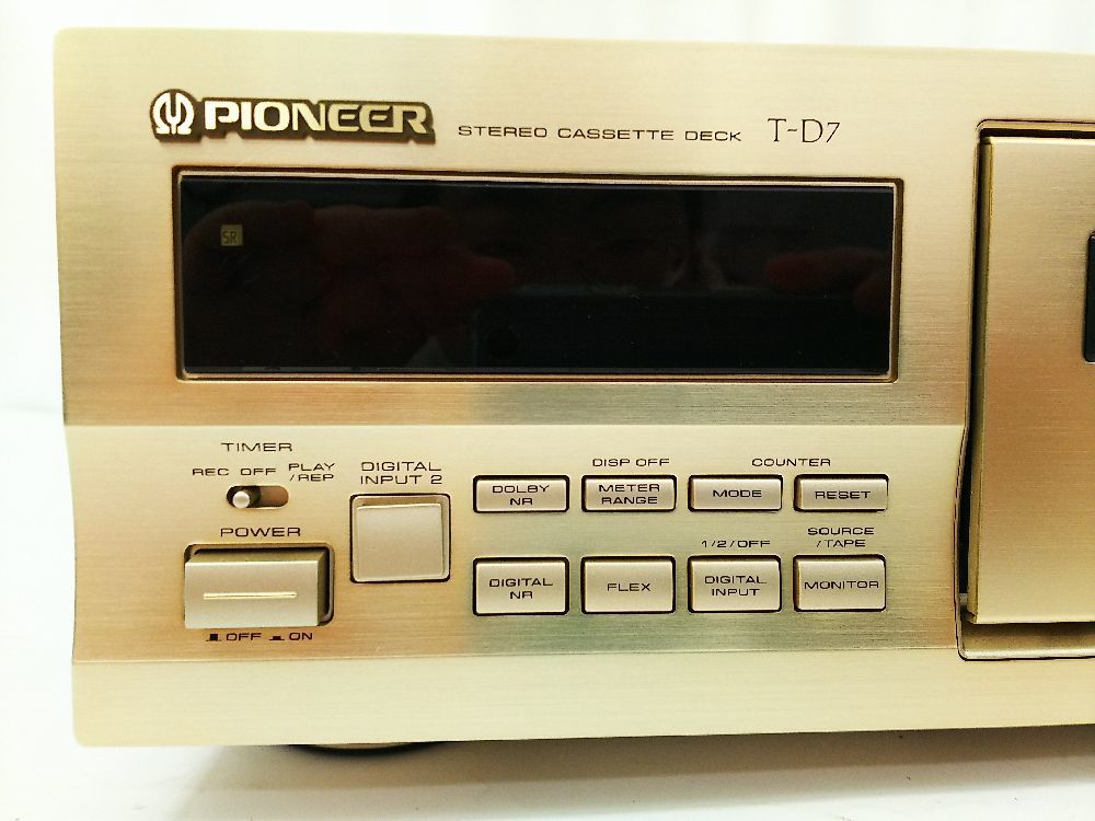 pioneer  T-D7 3ヘッドシングル ステレオカセットデッキ